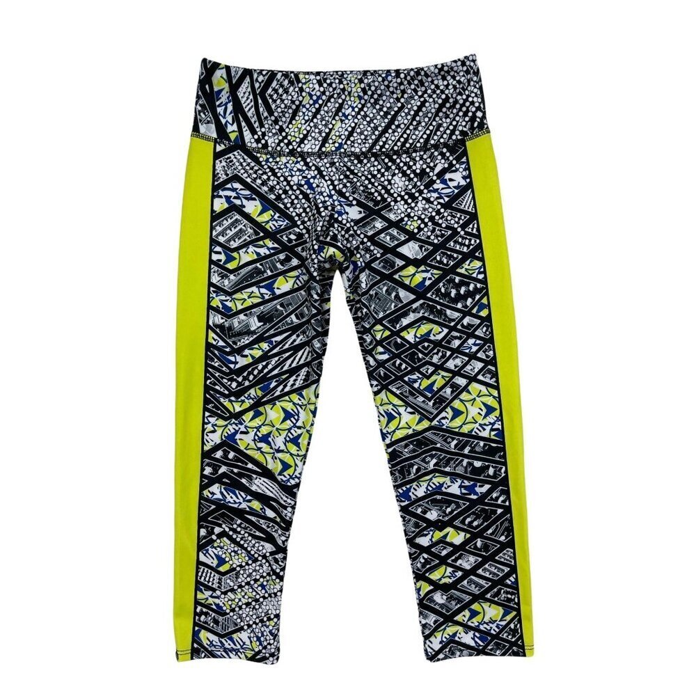 Onzie Cropped Leggings S/M Small Medium Mid-Rise Capri